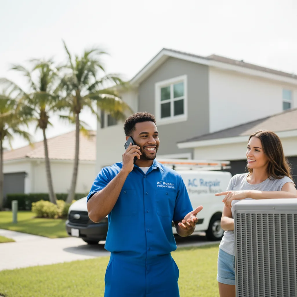 AC Repair Pompano Beach customer support in Harkers Island